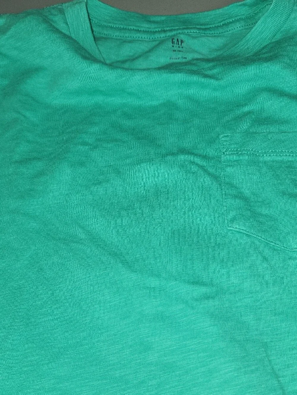 GAP Kids Pocket Tee in Bright Teal